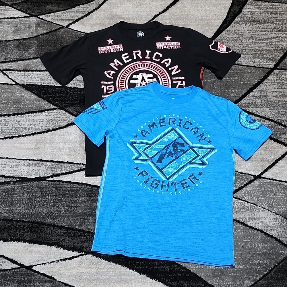 YOUTH BOYS AMERICAN FIGHTER DESIGNED EXCLUSIVELY FOR BUCKLE TEE-SHIRT BU…